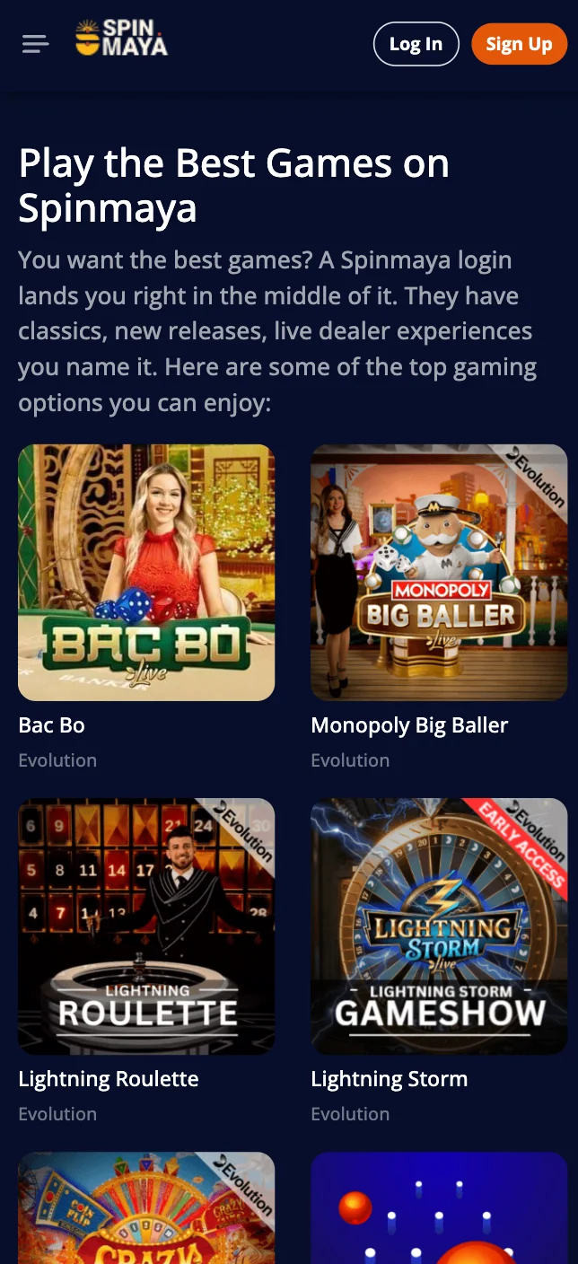 Spinmaya Casino App